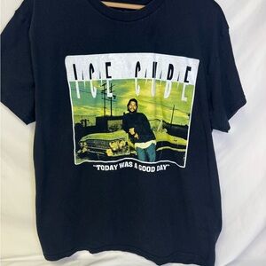 Ice Cube Black Graphic Short-Sleeve Tee - 'Today Was A Good Day'